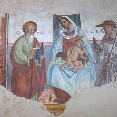 Vergine col Bambino e i Santi Matteo e Bonaventura